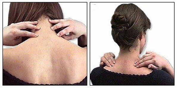 Salvooniline massaaž kaela osteokondroosi jaoks